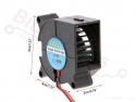 Fan/Ventilator radiaal 40x40x20mm 5VDC	